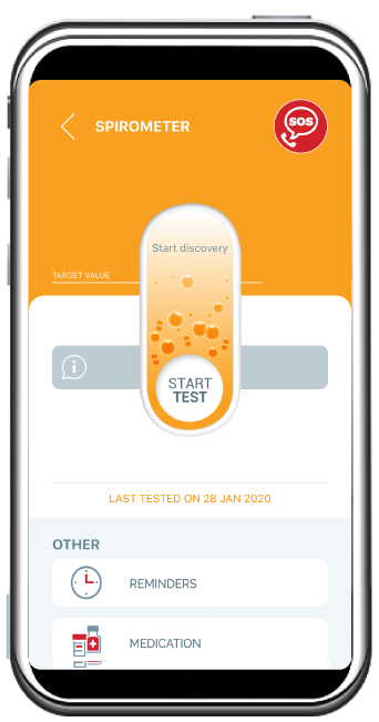 Spirometer app